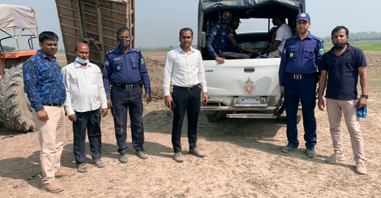 পদ্মায় অবৈধ বালু উত্তোলনের দায়ে ৪ জনের কারাদণ্ড