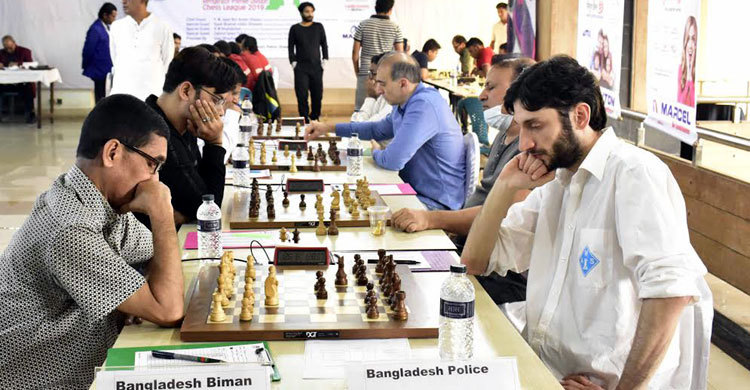 প্রিমিয়ার দাবায় সমান্তরালে এগিয়ে চলছে পুলিশ-সাইফ