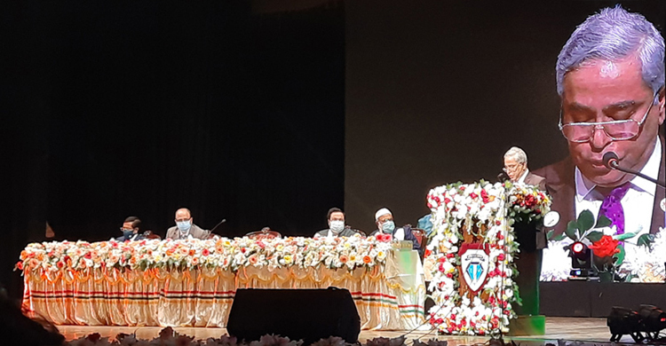 টাকায় সব সম্ভব এ ধারণা চিরতরে মুছে দেওয়ার আহ্বান প্রধান বিচারপতির