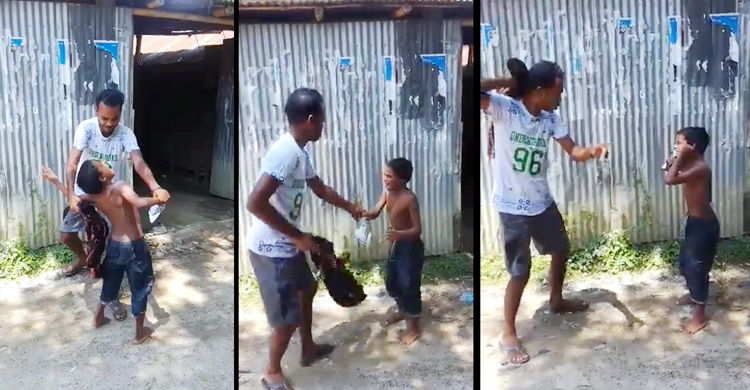 সিংড়ায় ছাত্রলীগ নেতার শিশু নির্যাতনের ভিডিও ভাইরাল