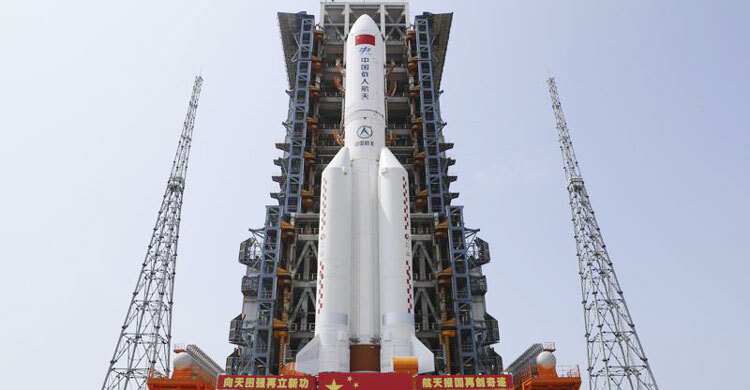 China launches core module for permanent space station