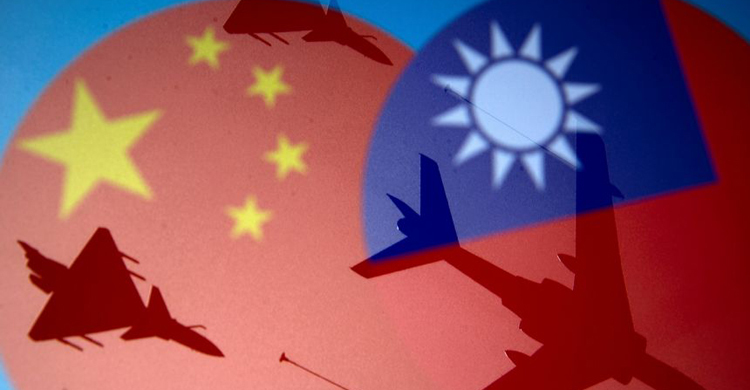 China sends 28 warplanes near Taiwan in year’s largest exercise