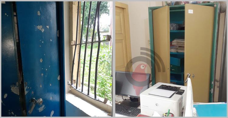 গ্রিল ভেঙে চিরিরবন্দর স্বাস্থ্য কমপ্লেক্সের ১৪ লাখ টাকা চুরি