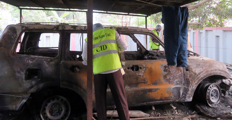 ব্রাহ্মণবাড়িয়ায় আলামত সংগ্রহে সিআইডি