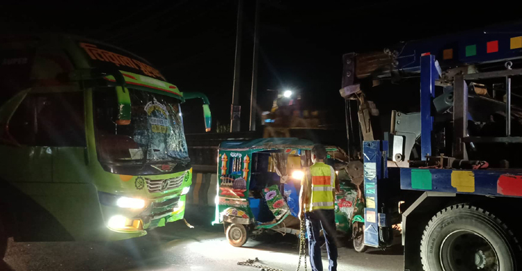 মির্জাপুরে সড়ক দুর্ঘটনায় ২ অটোরিকশাচালক নিহত