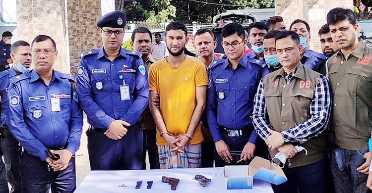 কাউন্সিলর সোহেল হত্যায় ব্যবহৃত অস্ত্রসহ যুবক গ্রেফতার