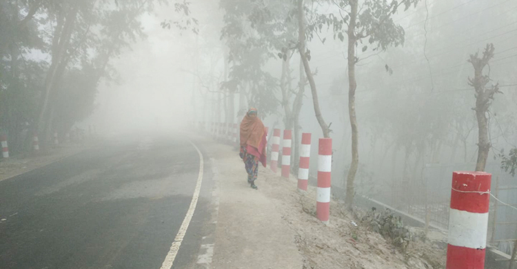 ৫.৭ ডিগ্রি তাপমাত্রায় কাঁপছে চুয়াডাঙ্গা