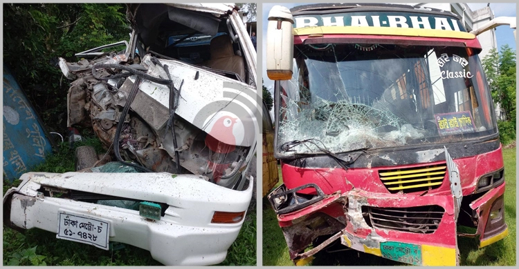 3 killed as bus collides head-on with microbus in Rangpur