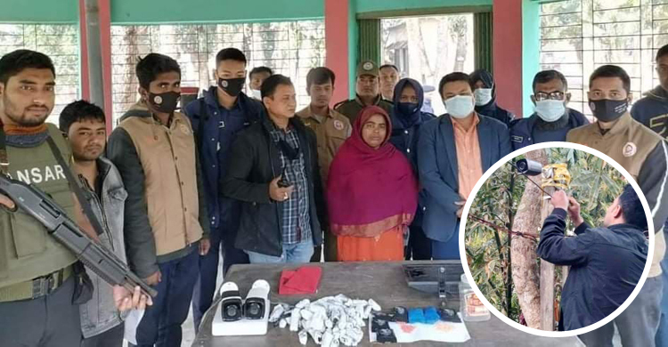বাসায় সিসি ক্যামেরা লাগিয়ে দম্পতির মাদক ব্যবসা, স্ত্রী গ্রেফতার