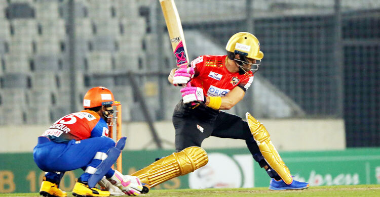 ডু প্লেসির সেঞ্চুরি, বিশাল স্কোর কুমিল্লা ভিক্টোরিয়ান্সের