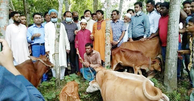 মসজিদে বিস্ফোরণে নিহত মুয়াজ্জিনের পরিবারকে অর্থমন্ত্রীর সহায়তা