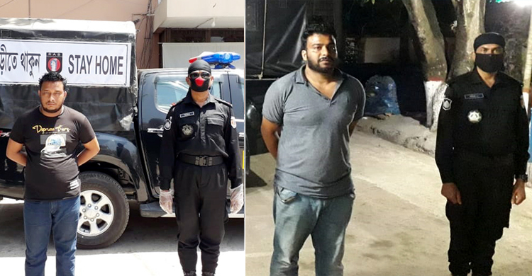 গৃহপরিচারিকাকে তুলে নিয়ে ধর্ষণ করা দুই ধর্ষক গ্রেফতার