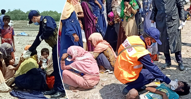কোয়ারেন্টাইনের শর্তে ৩৯৬ রোহিঙ্গাকে ইউএনএইচসিআরে হস্তান্তর