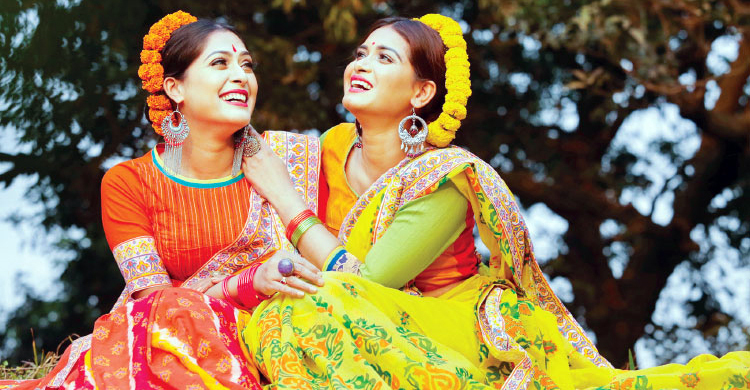 পহেলা ফাল্গুনে সাজবেন যেভাবে