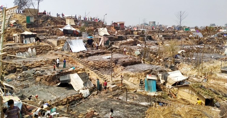 রোহিঙ্গা ক্যাম্পে অগ্নিকাণ্ড তদন্তে ৭ সদস্যের কমিটি