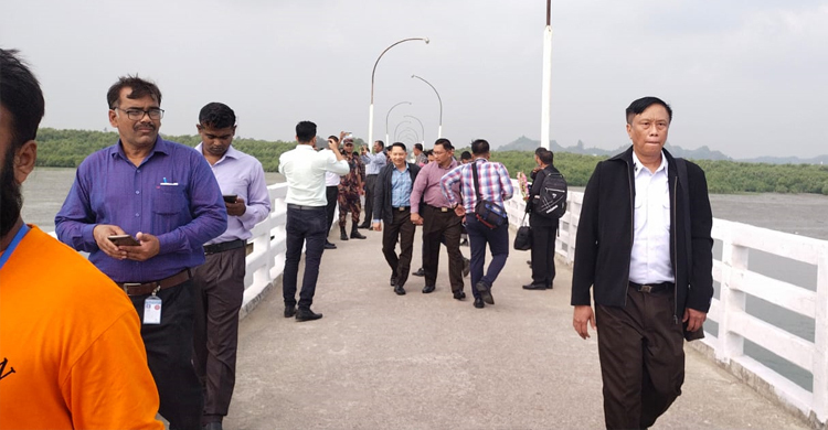 প্রস্তুতি দেখতে টেকনাফে মিয়ানমারের প্রতিনিধি