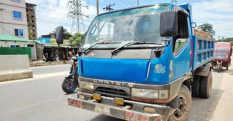 ভিক্ষা করতে বেরিয়ে ট্রাকচাপায় প্রাণ গেল নারীর