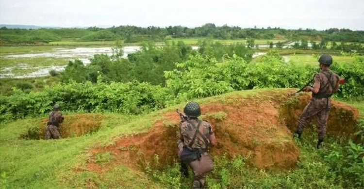 উখিয়া সীমান্তে ইয়াবা কারবারির সঙ্গে বিজিবির গোলাগুলি