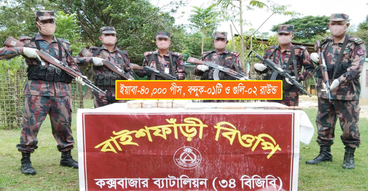 বিজিবির সঙ্গে ‘বন্দুকযুদ্ধে’ রোহিঙ্গা ইয়াবা কারবারি নিহত
