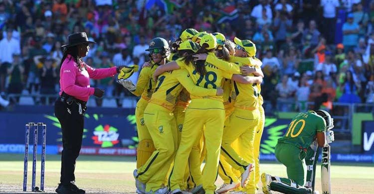 দক্ষিণ আফ্রিকার স্বপ্ন ভেঙে ফের চ্যাম্পিয়ন অস্ট্রেলিয়া