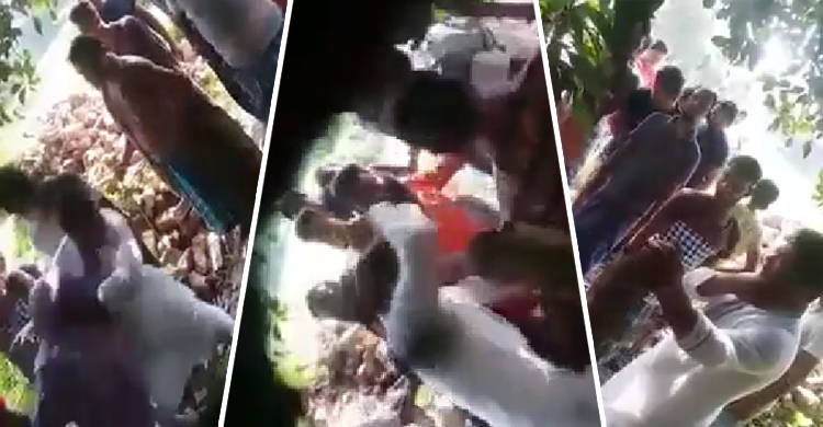 ৬২ বছরের বৃদ্ধাকে আছাড় মারলেন মেম্বার, ভিডিও ভাইরাল