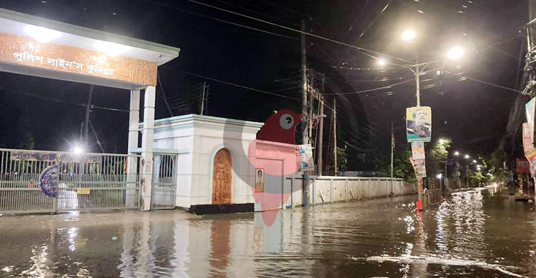 আড়াই ঘণ্টার বৃষ্টিতে তলিয়ে গেলো কুমিল্লা নগরী