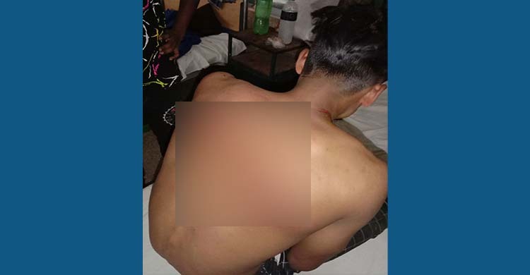 গুরুদাসপুরে ব্যবসায়ীকে মেরে রক্তাক্ত