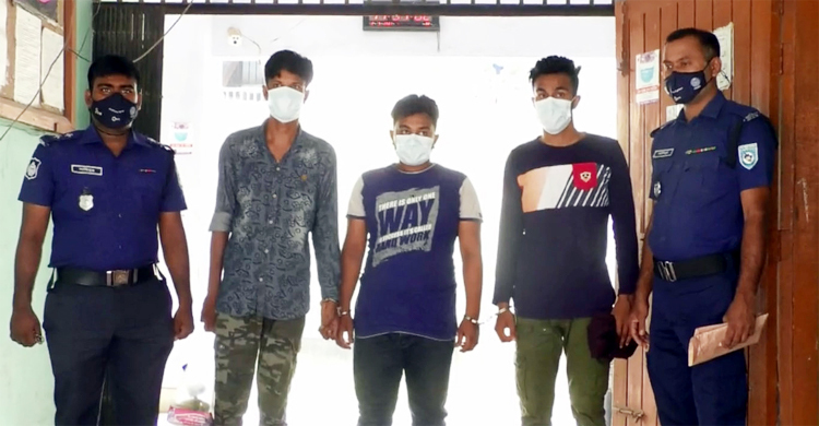 তরুণীকে ধর্ষণের ভিডিও ধারণ, সাবেক প্রেমিকসহ তিনজন গ্রেফতার