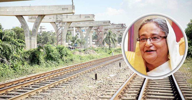 প্রধানমন্ত্রীর ঢাকা এলিভেটেড এক্সপ্রেসওয়ের উপস্থাপনা পর্যবেক্ষণ