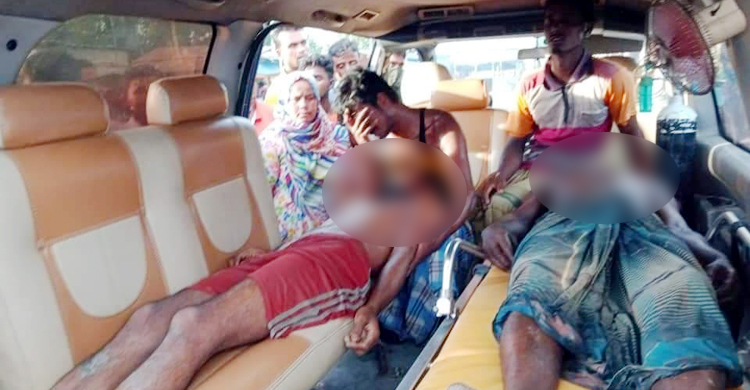 পাট ধুতে গিয়ে বজ্রপাতে দুই যুবকের মৃত্যু