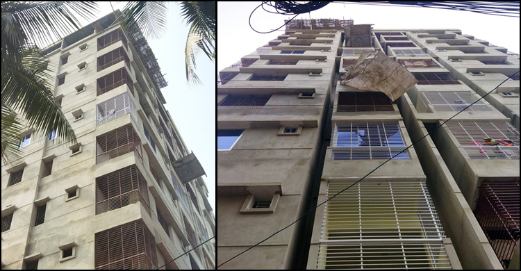 নির্মাণাধীন ভবন থেকে শাবল পড়ে প্রাণ গেলো নারীর