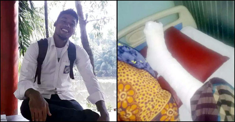 নিজের পায়ে দাঁড়াতে চান আরিফ