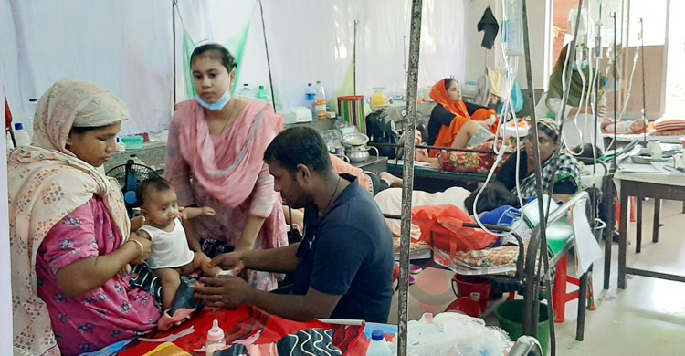ঢাকা শিশু হাসপাতালই যেন ডেঙ্গুর আখড়া!