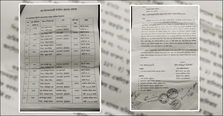 ধান ক্রয়ের লটারিতে ইউপি চেয়ারম্যানসহ স্ত্রী-সন্তানের নাম