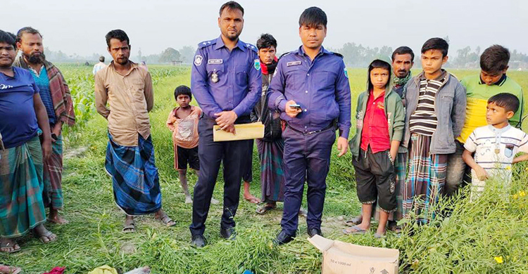 সরিষাক্ষেতে নবজাতকের মরদেহ
