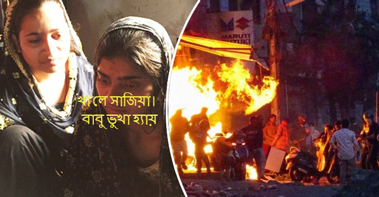 দিল্লির দাঙ্গায় নিহত সৈয়দের অন্তঃসত্ত্বা স্ত্রীর আবেগঘন আক্ষেপ!
