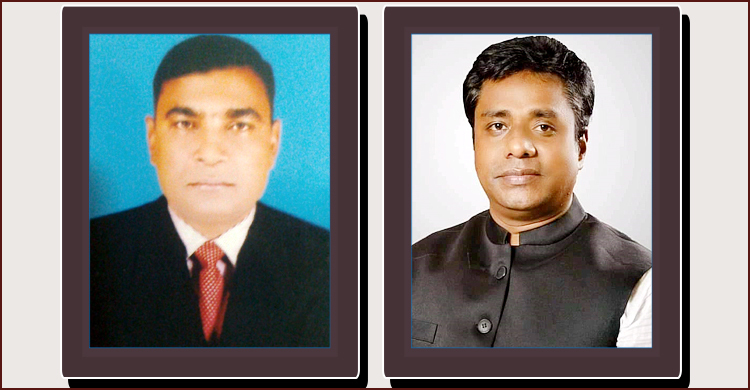 বাংলাহিলি সিঅ্যান্ডএফ অ্যাজেন্টের সভাপতি লিটন ও সম্পাদক জামিল