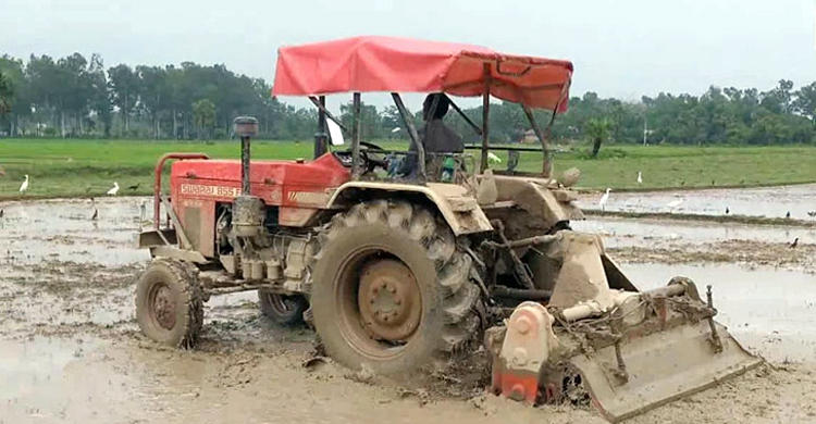 চাচার ট্রাক্টরের নিচে পড়ে প্রাণ গেলো ভাতিজার