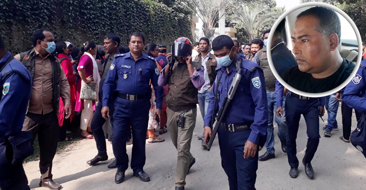 হাবিপ্রবিতে ৫ শিক্ষককে কুপিয়ে জখম, অফিস সহায়ক আটক