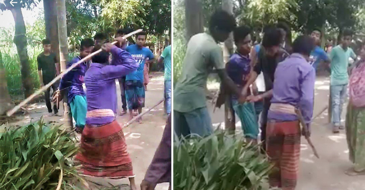 গাছে বেঁধে মাদরাসার ছাত্রকে নির্যাতন