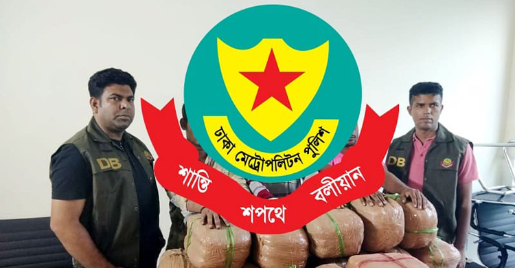 গাঁজা বিক্রিকালে ডিবি পুলিশ দেখে দৌড়, গ্রেফতার ৩