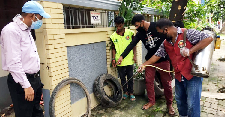 ডিএনসিসিতে ৯৯ স্থাপনায় এডিসের লার্ভা, প্রায় তিন লাখ টাকা জরিমানা