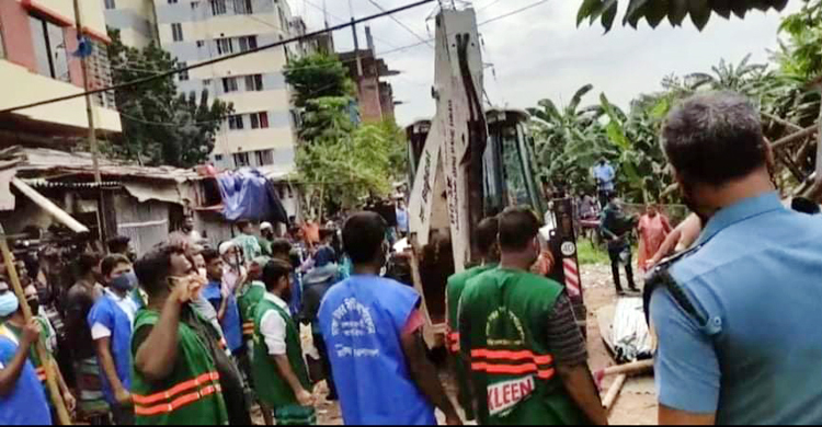 রূপনগর খাল পুনরুদ্ধারে ডিএনসিসির অভিযান
