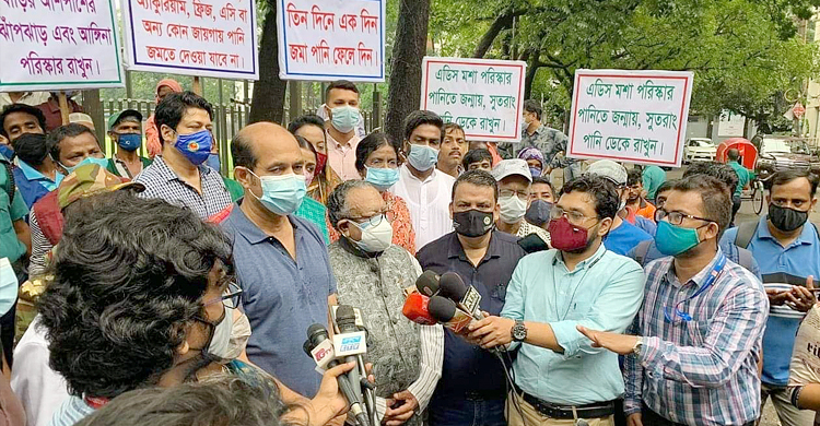 অনন্ত জলিলের নির্মাণাধীন ভবনে এডিসের লার্ভা, প্রকৌশলীর জেল