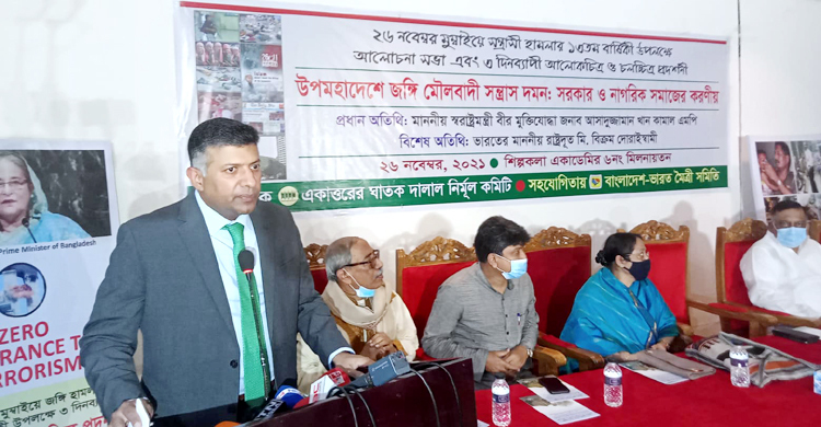 সন্ত্রাসীদের কোনো ধর্ম নেই: দোরাইস্বামী