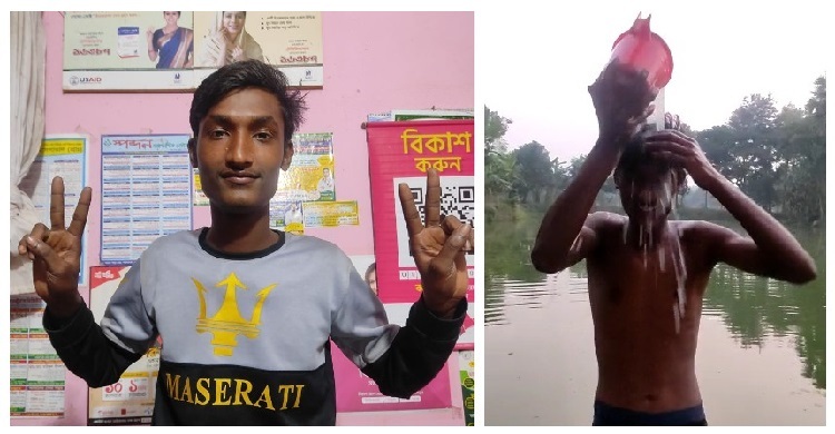 দুধ দিয়ে গোসল করে ব্রাজিল ছেড়ে আর্জেন্টিনা সমর্থন