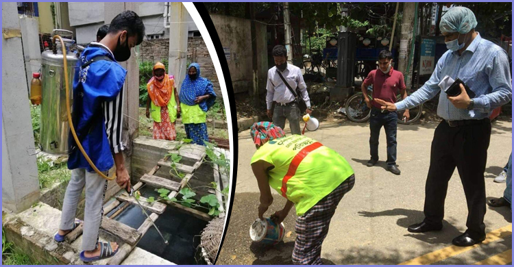 ফের শুরু চিরুনি অভিযান : প্রথম দিনেই লার্ভা মিলল ৮৭ স্থাপনায়