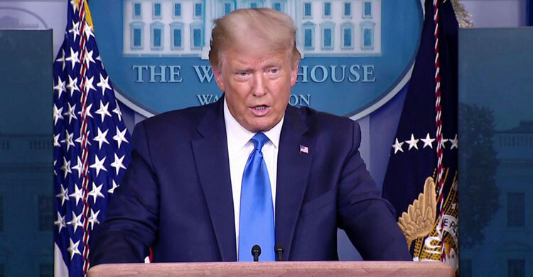 US election: Trump won’t commit to peaceful transfer of power