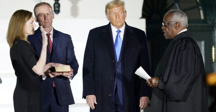 Amy Coney Barrett confirmed to US Supreme Court