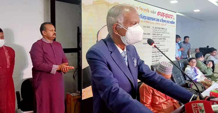 শিক্ষাব্যবস্থায় কোনো বিভাজন রাখেননি বঙ্গবন্ধু: আরেফিন সিদ্দিক
